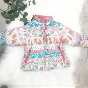 STRAWBERRY 🍓 FAIRE Girls 12M Puffer Jacket